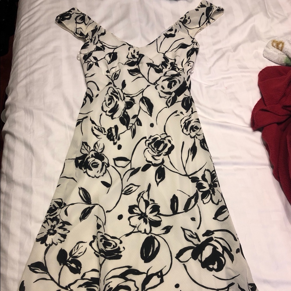 Floral dressy summer dress